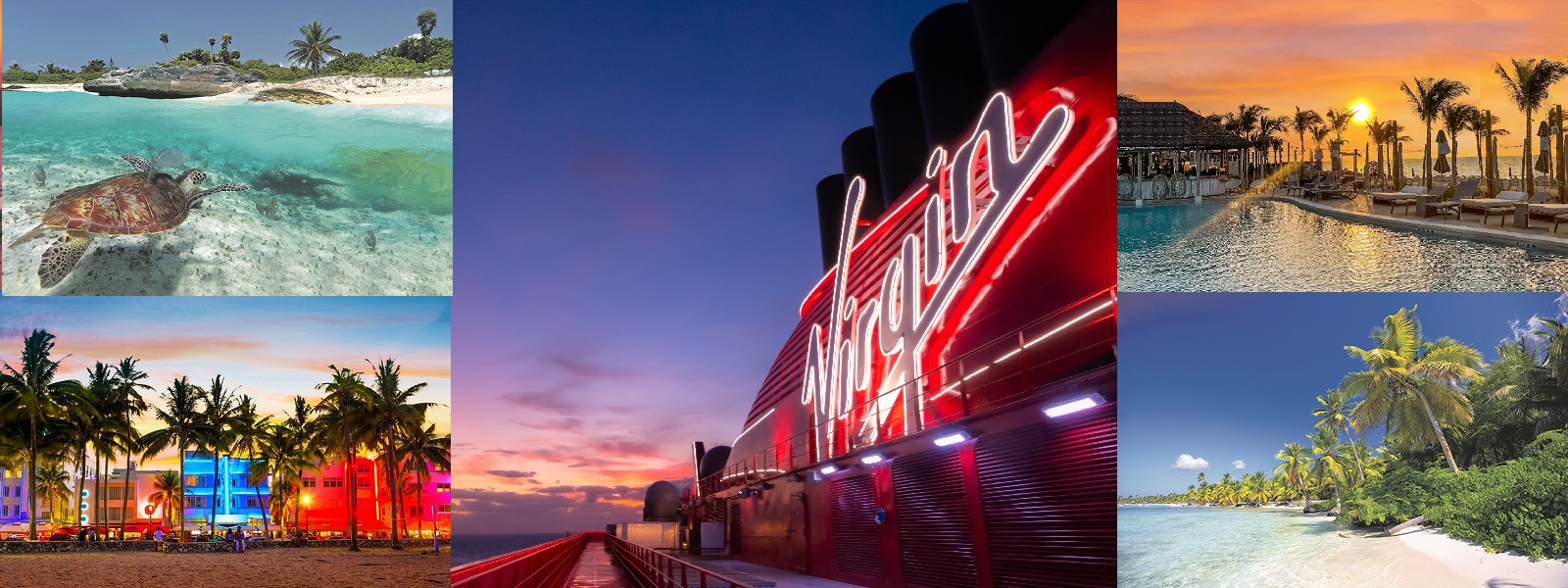 Virgin Voyages Miami & eastern caribbean