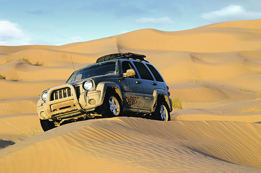 Dubai 1 Jeep Safari bigstock Offroad Car In The Desert 3391722 200dpi