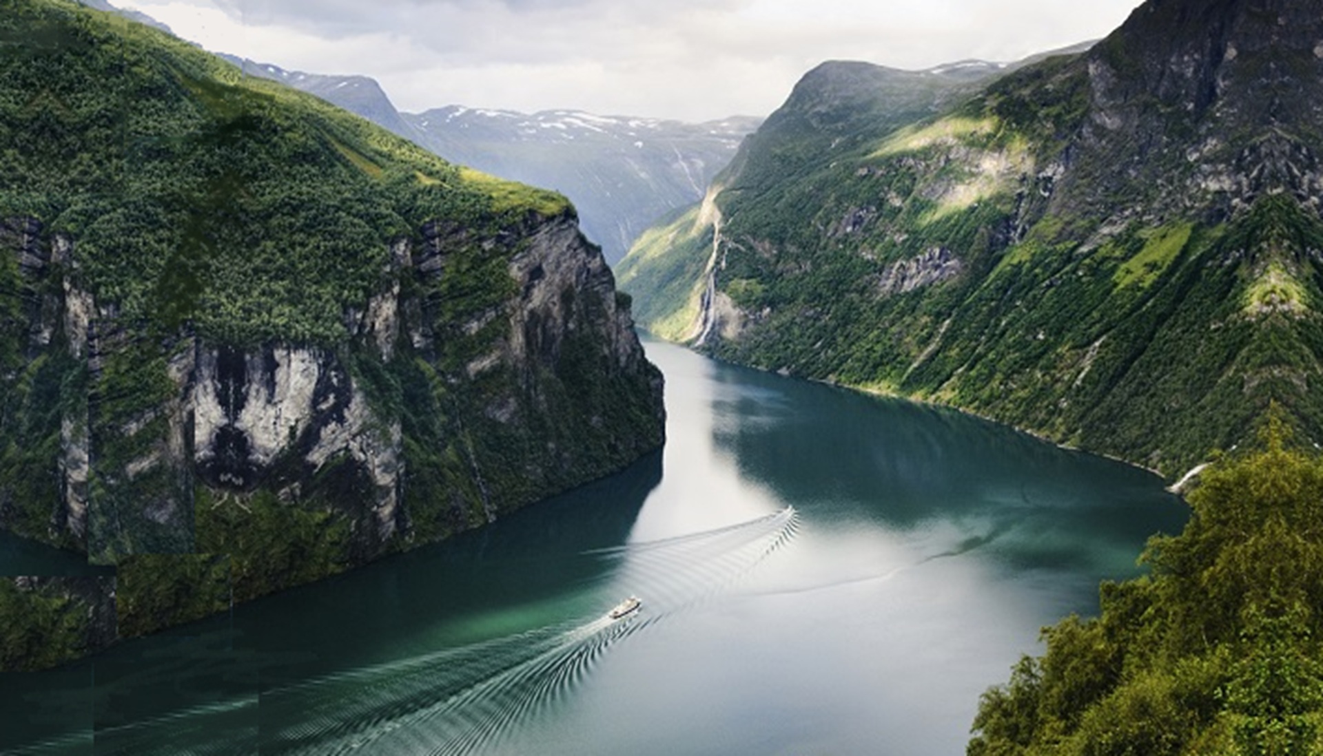 Norwegain Fj  Geirangerfjord 1920x1098