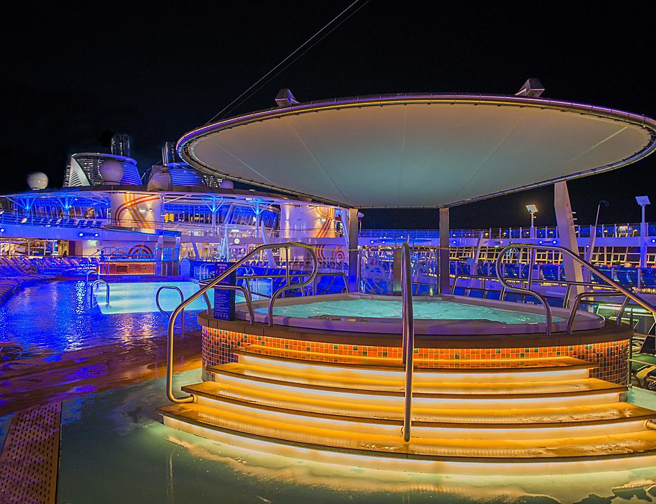RCI Explorer pool deck