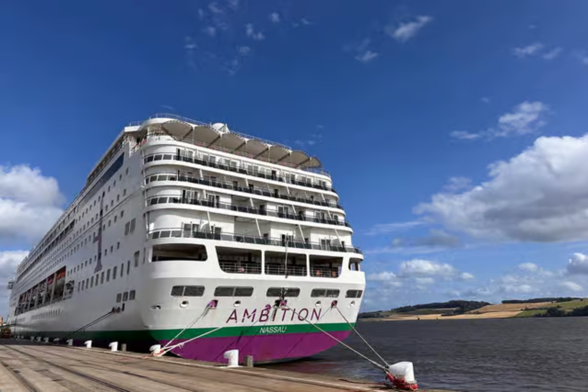 Ambassador Ambition in Port
