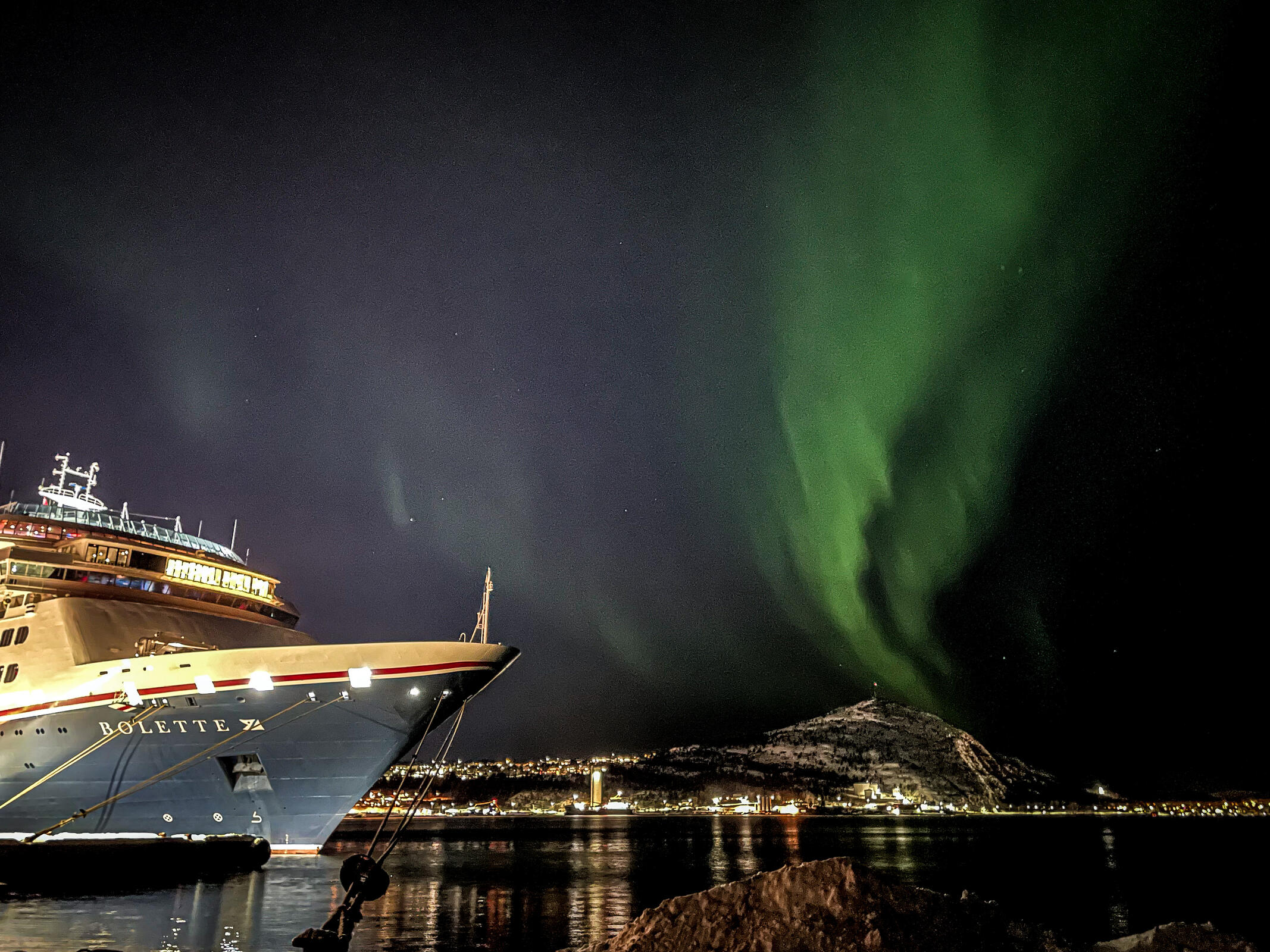 Fred Olsen Bolette Northern lights