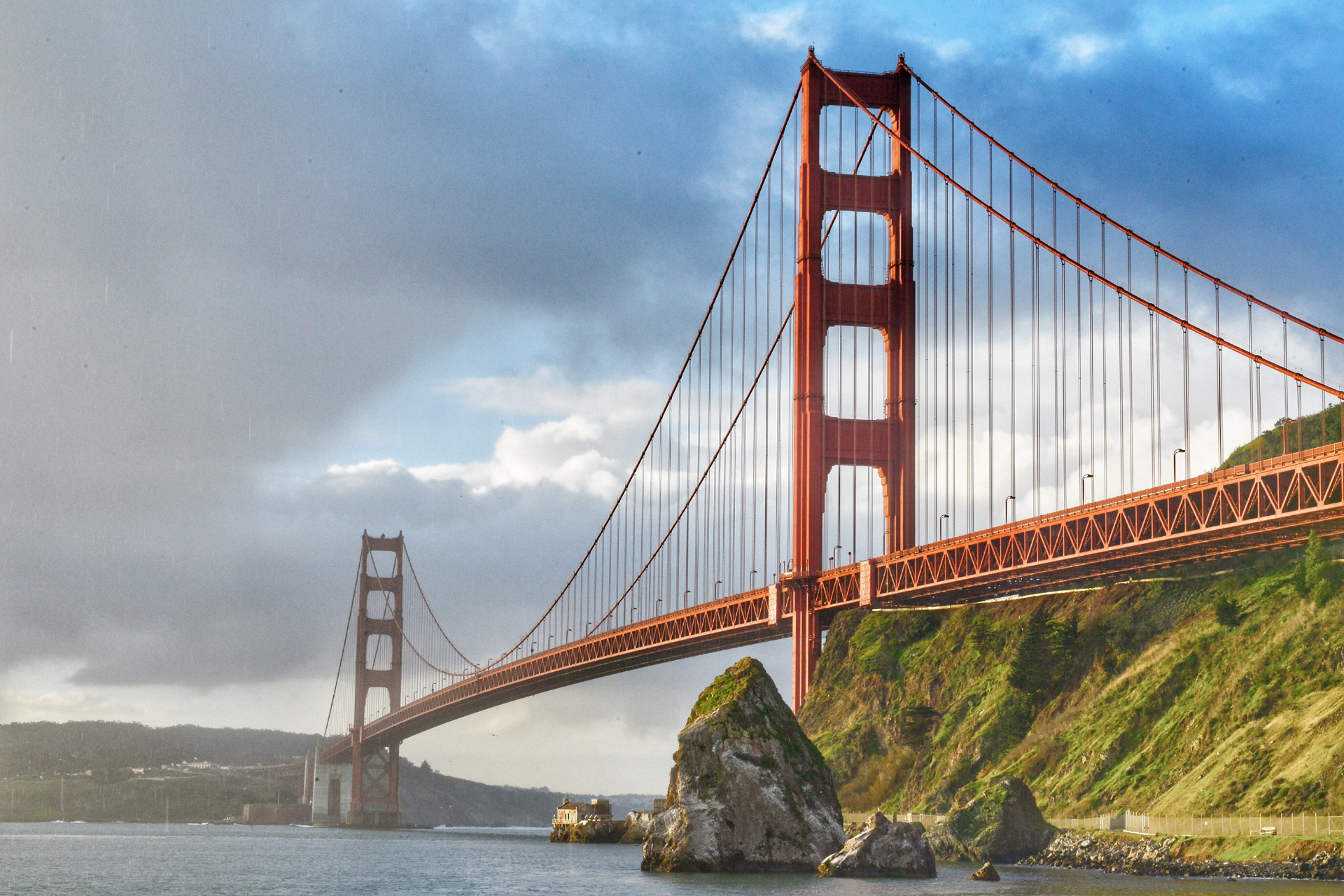 The Golden Gate Bridge in San Francisco